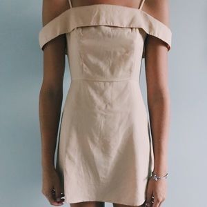 Tan dress
